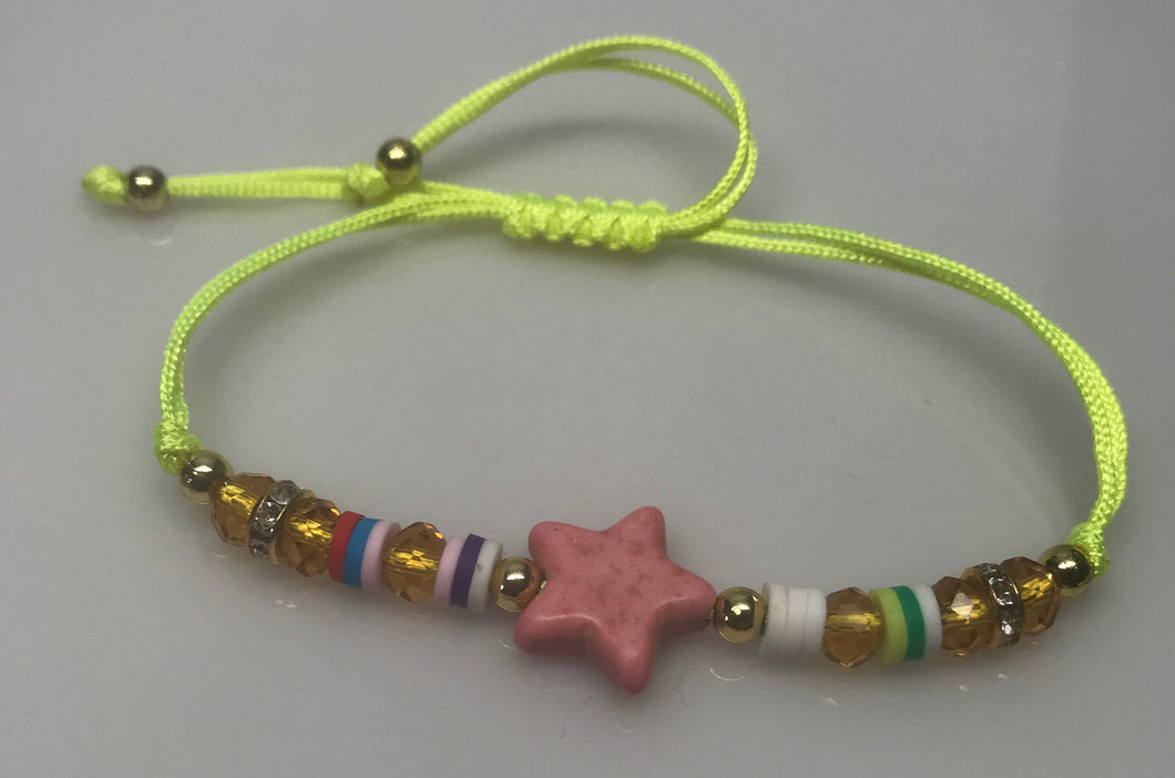 Pink Star Bohemian Bracelet/Anklet
